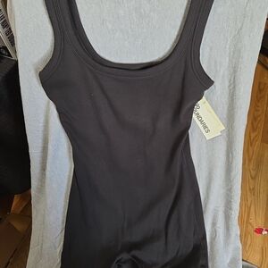 No Boundaries Black Shorts Bodysuit